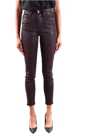Paige Dames, Jeans, Bruin, Maat: W28 Katoen