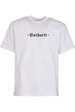 Carhartt Heren, Tops, Wit, Maat: S Katoen