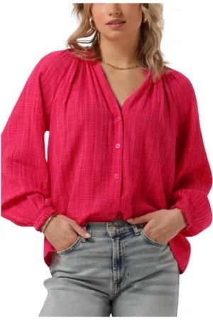 Stella Forest Dames, Blouses & Shirts, Roze, Maat: XS Denim
