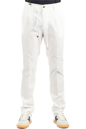 Berwich Heren, Broeken, Wit, Maat: XL