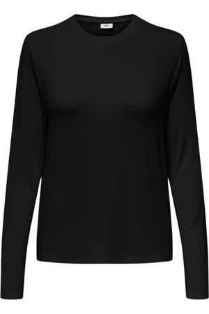 JACQUELINE DE YONG Dames, Tops, Zwart, Maat: S Viscose