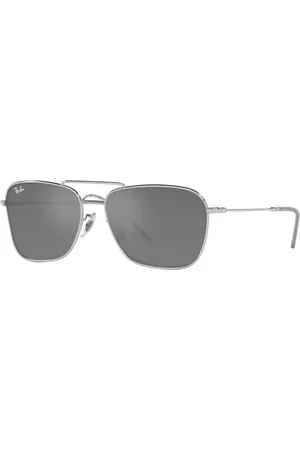Ray-Ban Unisex, Accessoires, Grijs, Maat: 58 MM