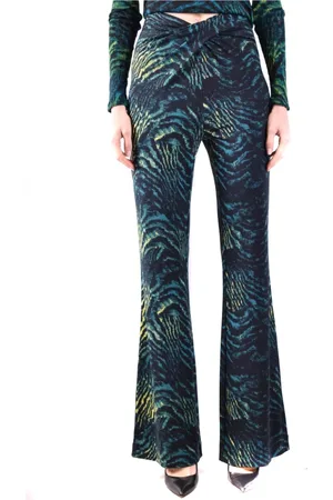 Diane von Furstenberg Dames, Broeken, Veelkleurig, Maat: XS Poliester