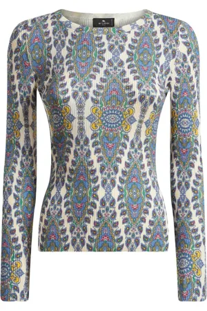 Etro Dames, Truien, Veelkleurig, Maat: L