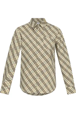 Burberry Dames, Blouses & Shirts, Bruin, Maat: 2XS Katoen