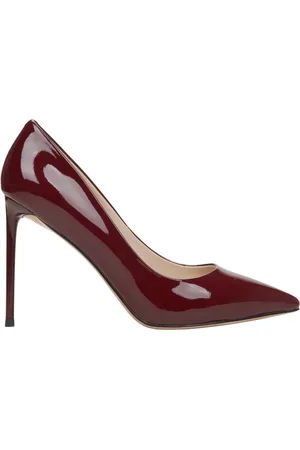 Estro Dames, Schoenen, Rood, Maat: 36 EU Leer