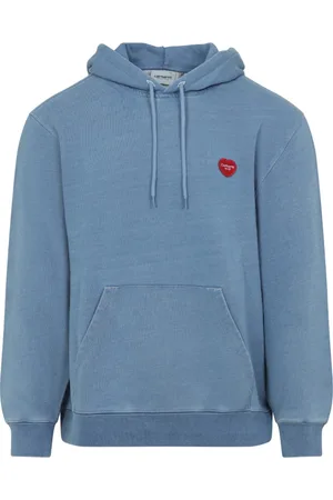 Carhartt Heren, Sweatshirts & Hoodies, Blauw, Maat: S