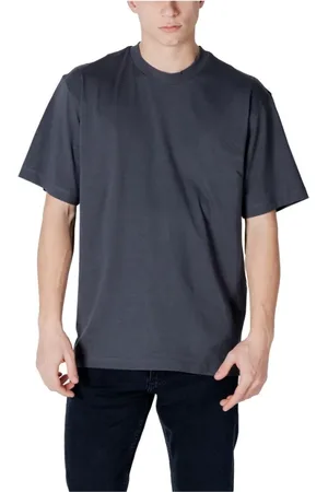 Calvin Klein Heren, Tops, Zwart, Maat: XL Katoen