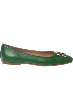 BALDININI Dames, Schoenen, Groen, Maat: 38 1/2 EU Leer