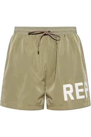 Represent Heren, Badkleding, Groen, Maat: L Poliester