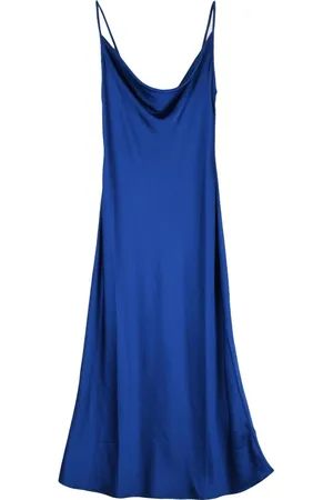 Guess Dames, Jurken, Blauw, Maat: L Poliester