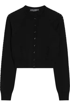 Dolce & Gabbana Dames, Truien, Zwart, Maat: S
