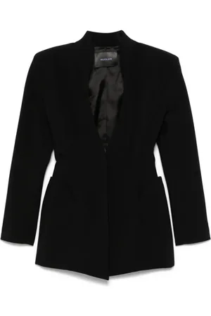 MUGLER Dames, Jassen, Zwart, Maat: S