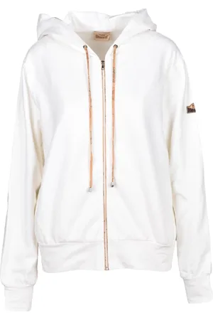 ALVIERO MARTINI 1A CLASSE Dames, Sweatshirts & Hoodies, Wit, Maat: M Katoen