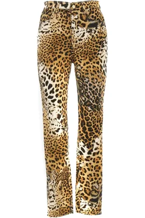 Roberto Cavalli Dames, Broeken, Veelkleurig, Maat: S