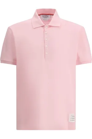 Thom Browne Heren, Tops, Roze, Maat: M Katoen