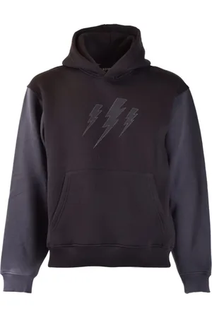 Neil Barrett Heren, Sweatshirts & Hoodies, Zwart, Maat: L