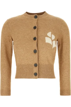 Isabel Marant Dames, Truien, Bruin, Maat: XS Katoen