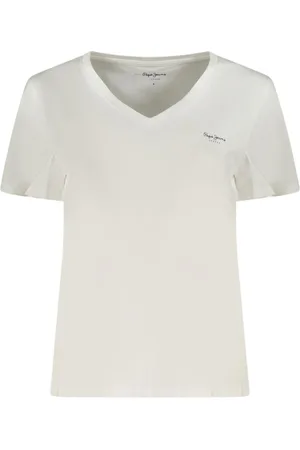 Pepe Jeans Dames, Tops, Wit, Maat: XS Katoen