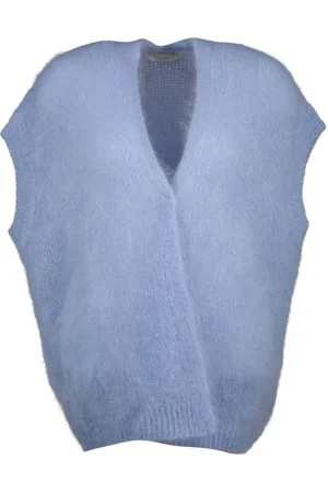 AMELIE & AMELIE Dames, Truien, Blauw, Maat: ONE Size