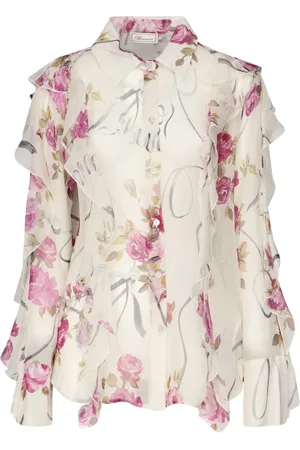 BLUMARINE Dames, Blouses & Shirts, , Maat: S Zijde