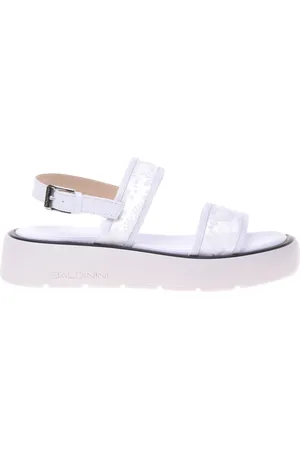 BALDININI Dames, Schoenen, Wit, Maat: 40 EU Velours