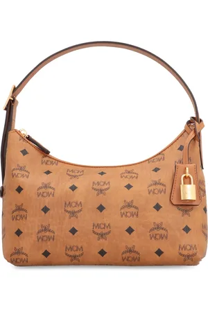 MCM Dames, Tassen, Bruin, Maat: ONE Size Katoen