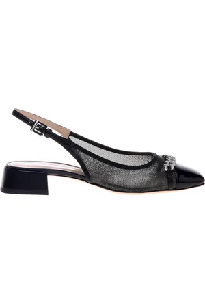 BALDININI Dames, Schoenen, Zwart, Maat: 38 1/2 EU Leer