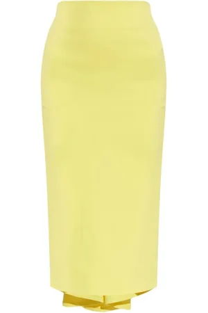 Jacquemus Dames, Rokken, Geel, Maat: XS