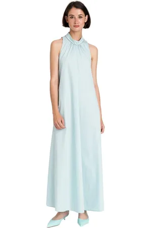 Twin-Set Dames, Jurken, Blauw, Maat: XS