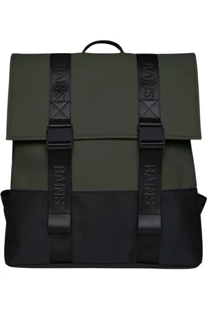 Rains Unisex, Tassen, Groen, Maat: ONE Size