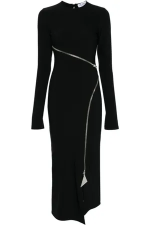 The Attico Dames, Jurken, Zwart, Maat: XS