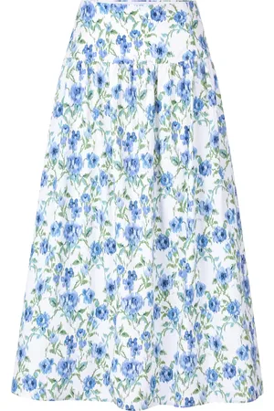 Rich & Royal Dames, Rokken, Blauw, Maat: XL Katoen