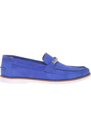 BALDININI Dames, Schoenen, Blauw, Maat: 36 1/2 EU Leer