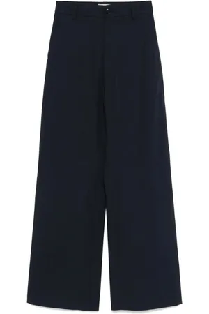 BARENA Dames, Broeken, Blauw, Maat: 2XS Katoen