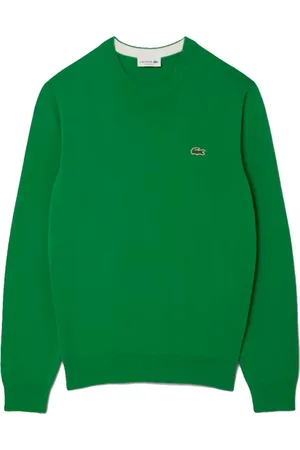 Lacoste Heren, Truien, Groen, Maat: XL Katoen