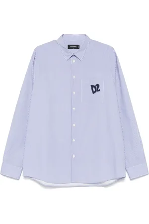 Dsquared2 Heren, Overhemden, Blauw, Maat: M