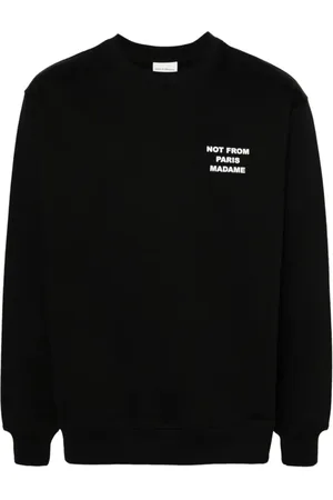 Drôle de Monsieur Heren, Sweatshirts & Hoodies, Zwart, Maat: S Katoen