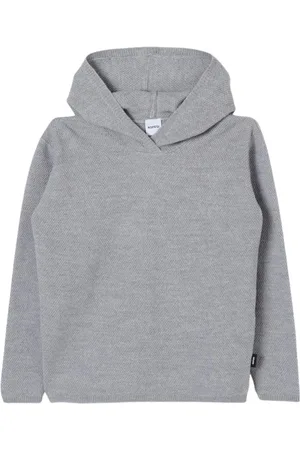 Aspesi Unisex, Sweatshirts & Hoodies, Grijs, Maat: 152 CM Wol