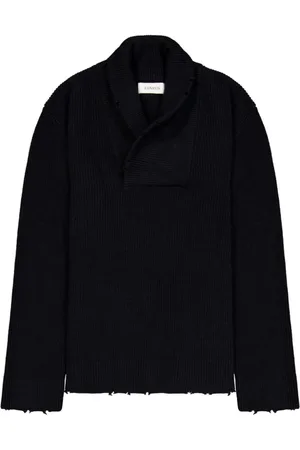 LANEUS Heren, Truien, Zwart, Maat: XL
