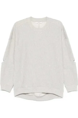 tibi Dames, Sweatshirts & Hoodies, Grijs, Maat: L Katoen