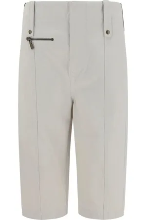 Burberry Dames, Korte broeken, Grijs, Maat: XS Katoen