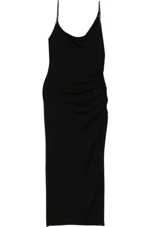 MUGLER Dames, Jurken, Zwart, Maat: M Jersey
