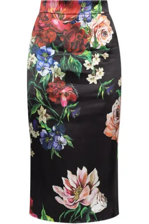 Dolce & Gabbana Dames, Rokken, Zwart, Maat: XS Satijn