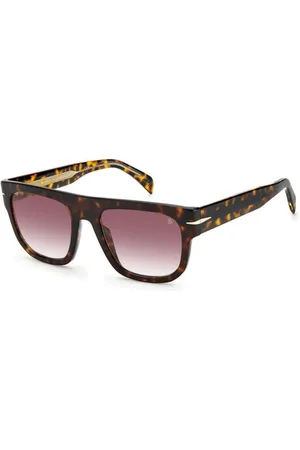DB EYEWEAR BY DAVID BECKHAM Heren, Accessoires, Bruin, Maat: 54 MM