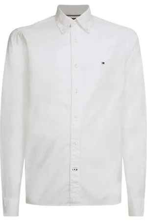 Tommy Hilfiger Heren, Overhemden, Wit, Maat: 2XL