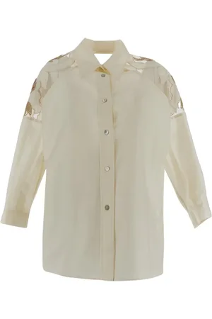 GENTRYPORTOFINO Dames, Blouses & Shirts, , Maat: S Katoen