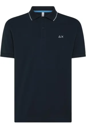 sun68 Heren, Tops, Blauw, Maat: M