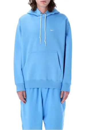 Nike Heren, Sweatshirts & Hoodies, Blauw, Maat: S Katoen