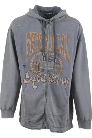 Dolce & Gabbana Heren, Sweatshirts & Hoodies, Grijs, Maat: S